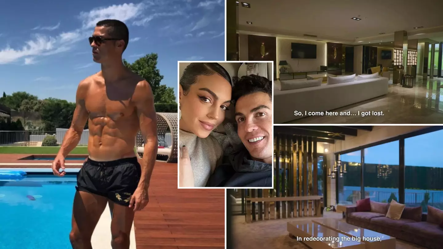 You can rent out Cristiano Ronaldo's £5 million mansion where Georgina Rodriguez got lost in