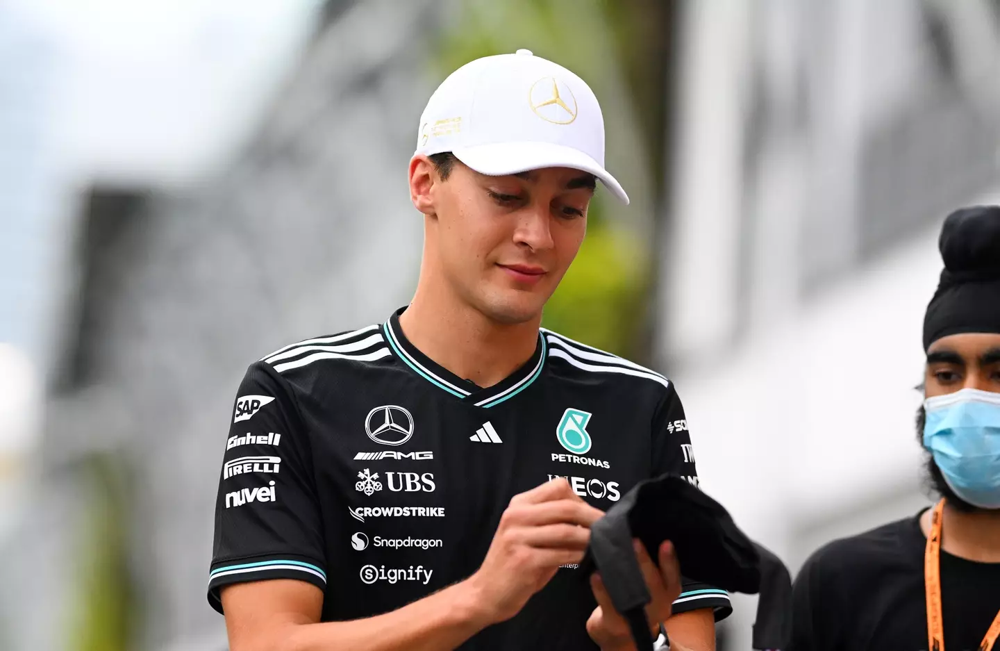 George Russell. Image: Clive Mason / Staff via Getty