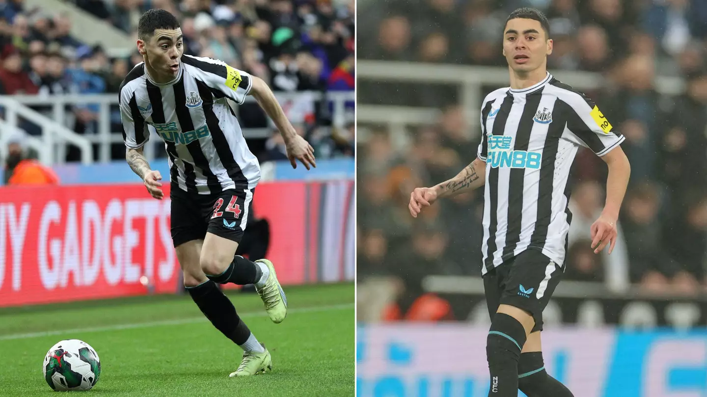 Miguel Almiron has been playing with 'lucky' boots held together by glue this season