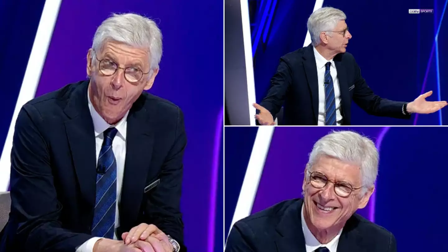 Arsene Wenger's Reaction To Mike Dean Accusing Him Of Being 'The Most Intimidating Premier League Manager' Is Incredible