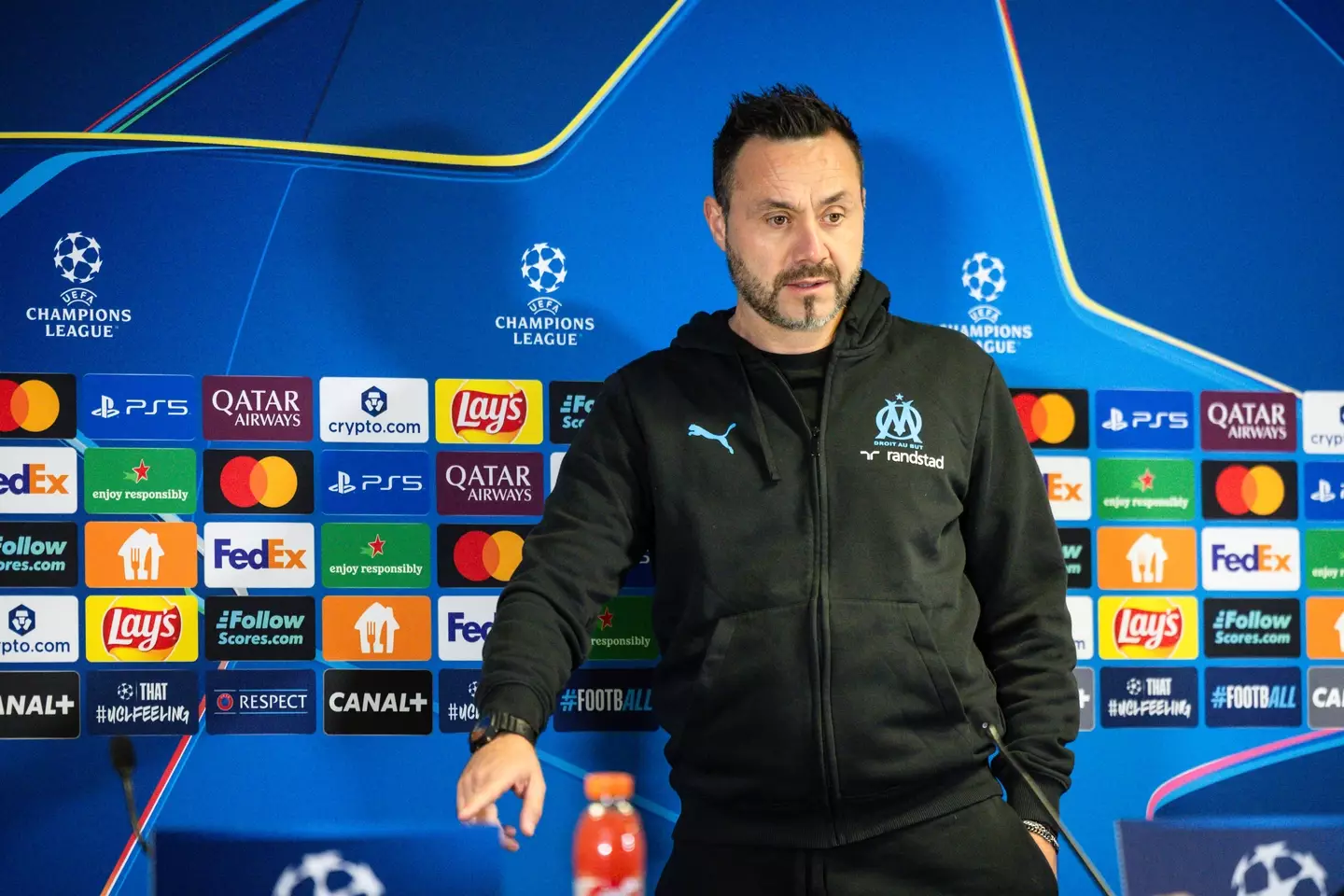 De Zerbi was considered as a replacement for Klopp. Image: Getty