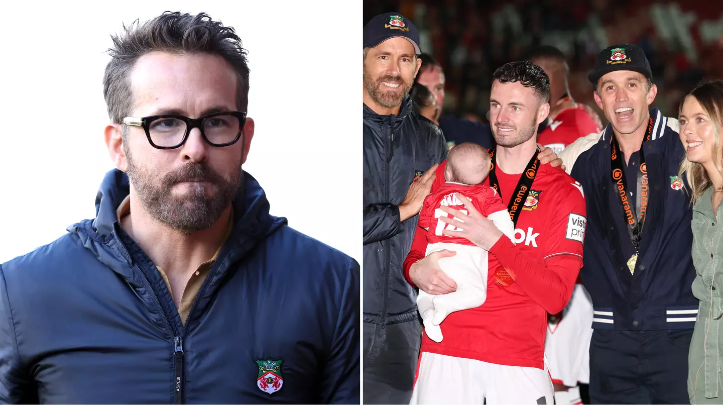 Wrexham player's wife who was given months to live discovers wrong diagnosis after Ryan Reynolds steps in