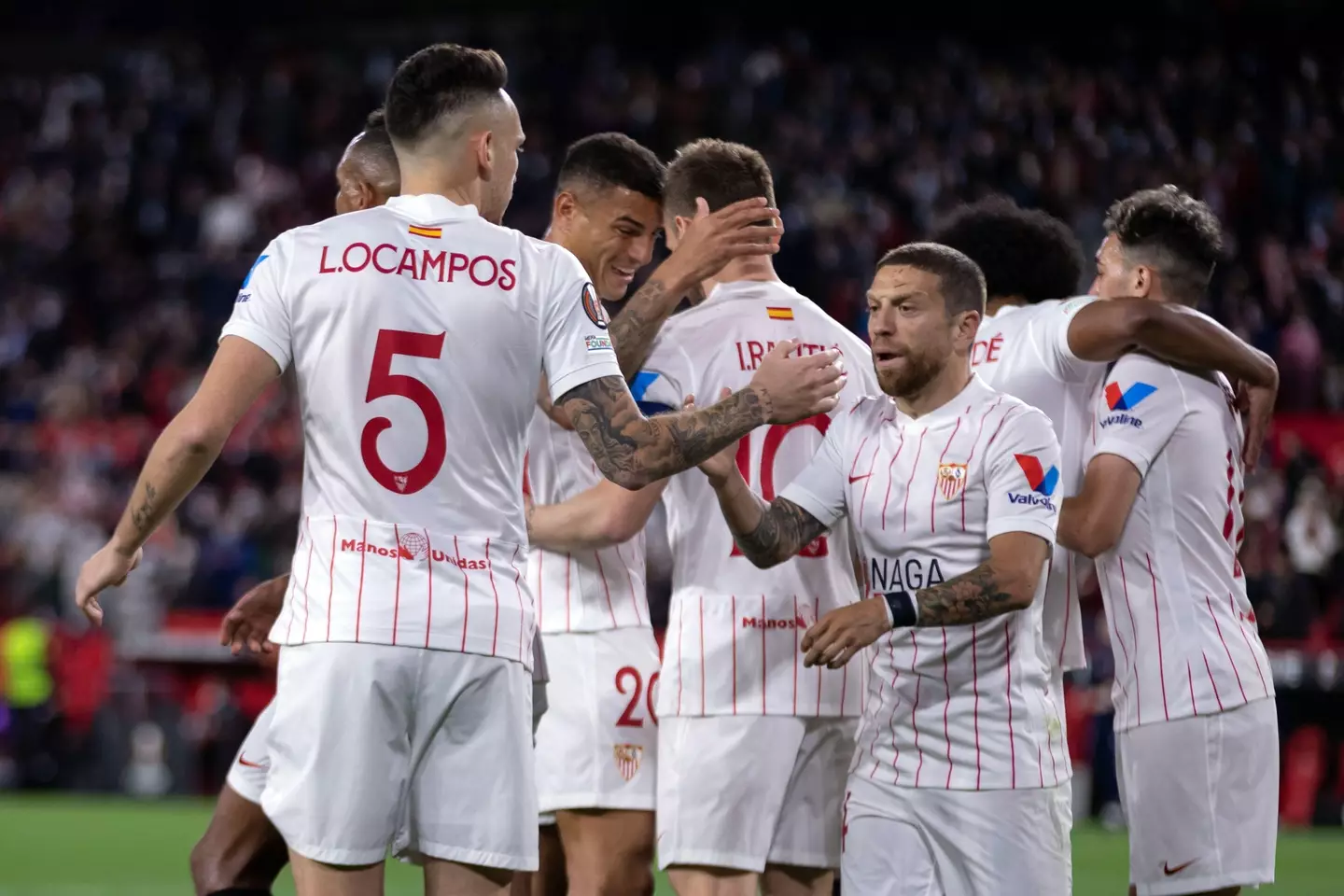 Sevilla beat Zagreb to make it through. Image: PA Images