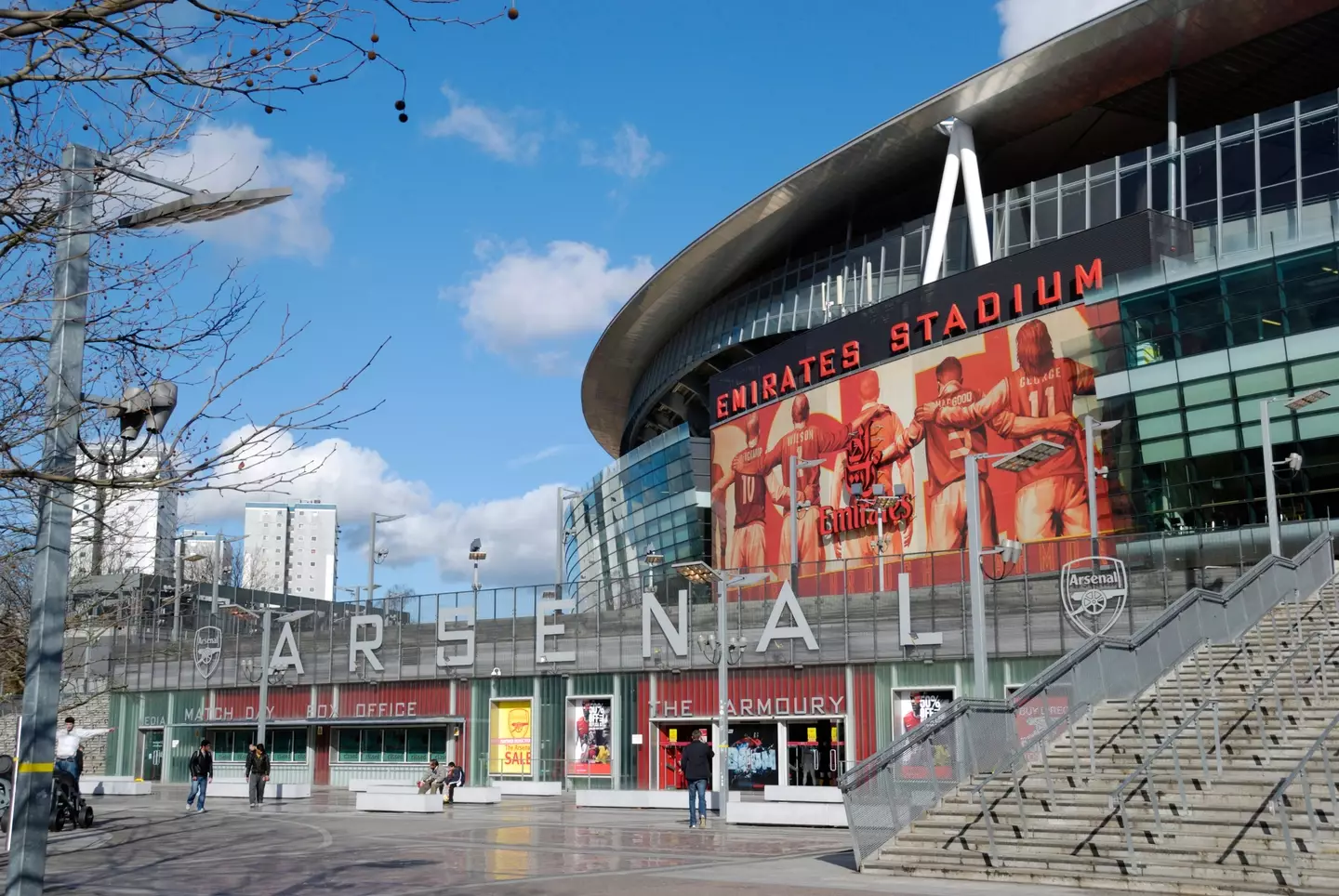 The Emirates looks set to miss out on hosting games. Image: Alamy