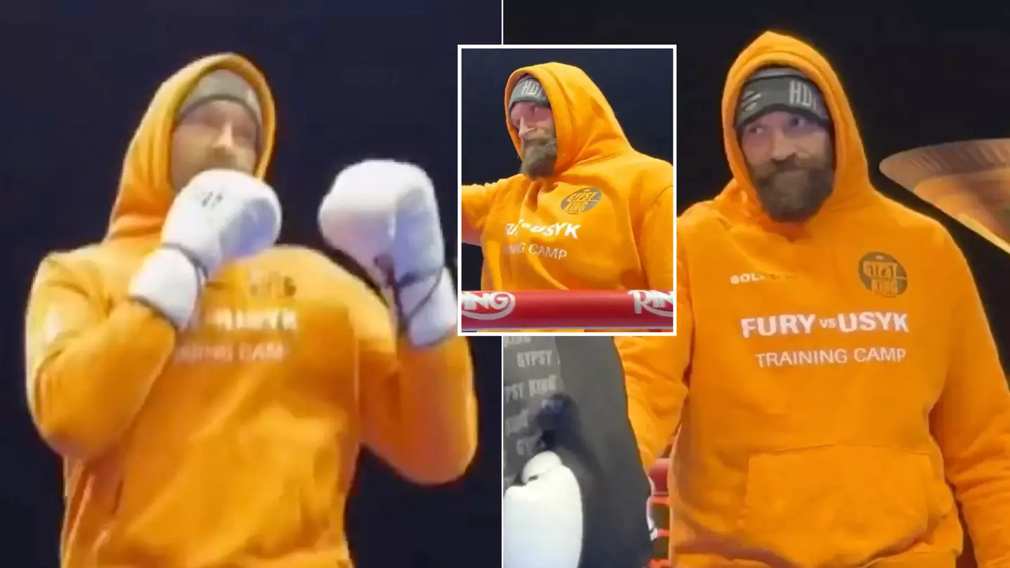 Body language expert reveals major difference in Tyson Fury from first Usyk fight after bizarre open workout