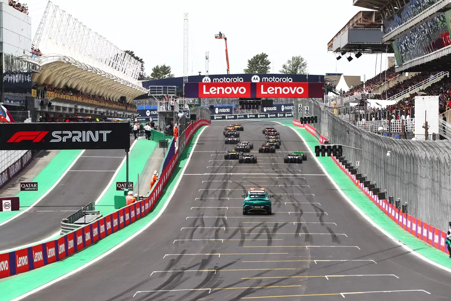 The Brazilian Grand Prix will return this weekend. Image: Getty