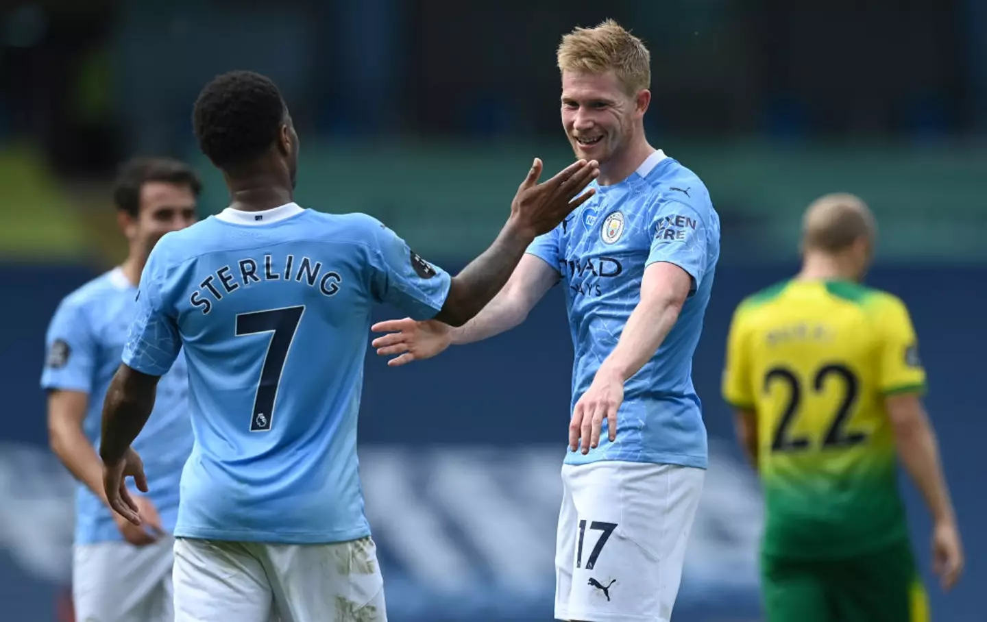 De Bruyne and Sterling - Getty