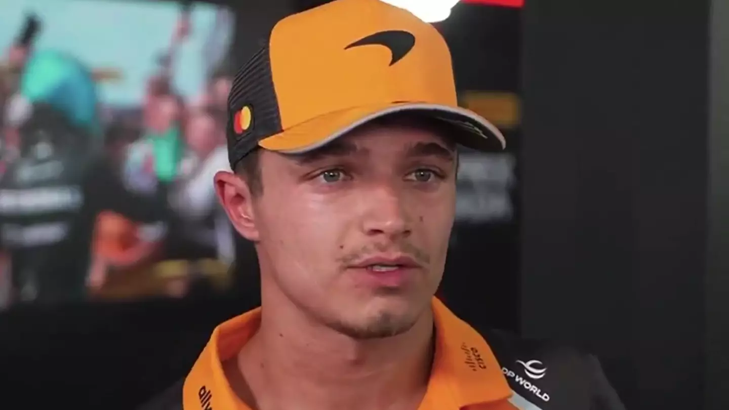 Lando Norris could cause nightmare for McLaren after hearing what reporter told him about Oscar Piastri crash