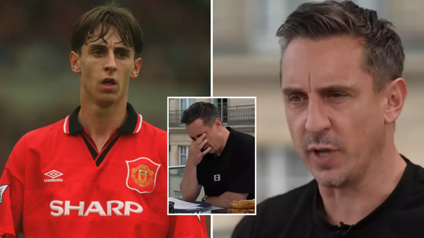 Gary Neville reveals 'risky' thing he bought with his very first Man Utd pay cheque as shock wages revealed