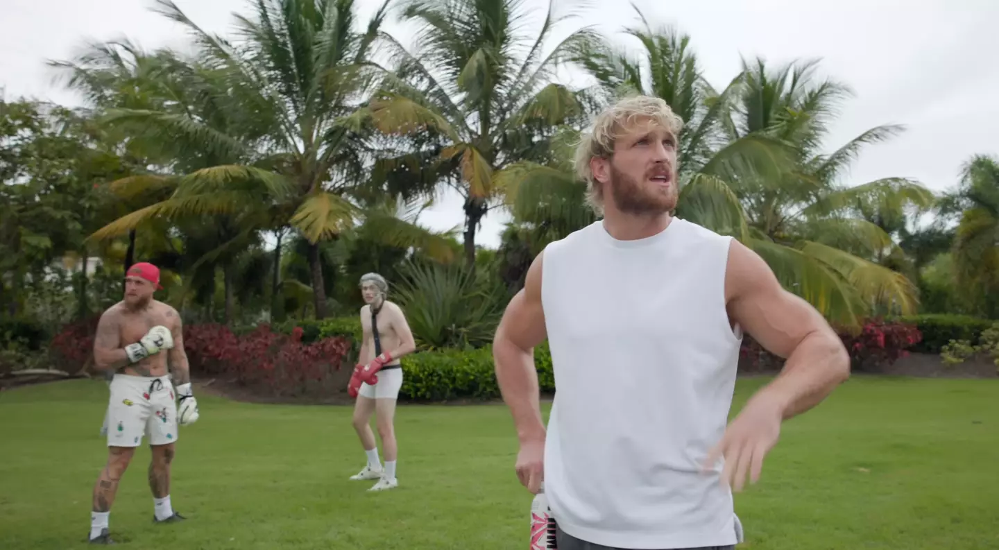 Chrogman went toe-to-toe with the Paul brothers. Image credit: YouTube/Logan Paul