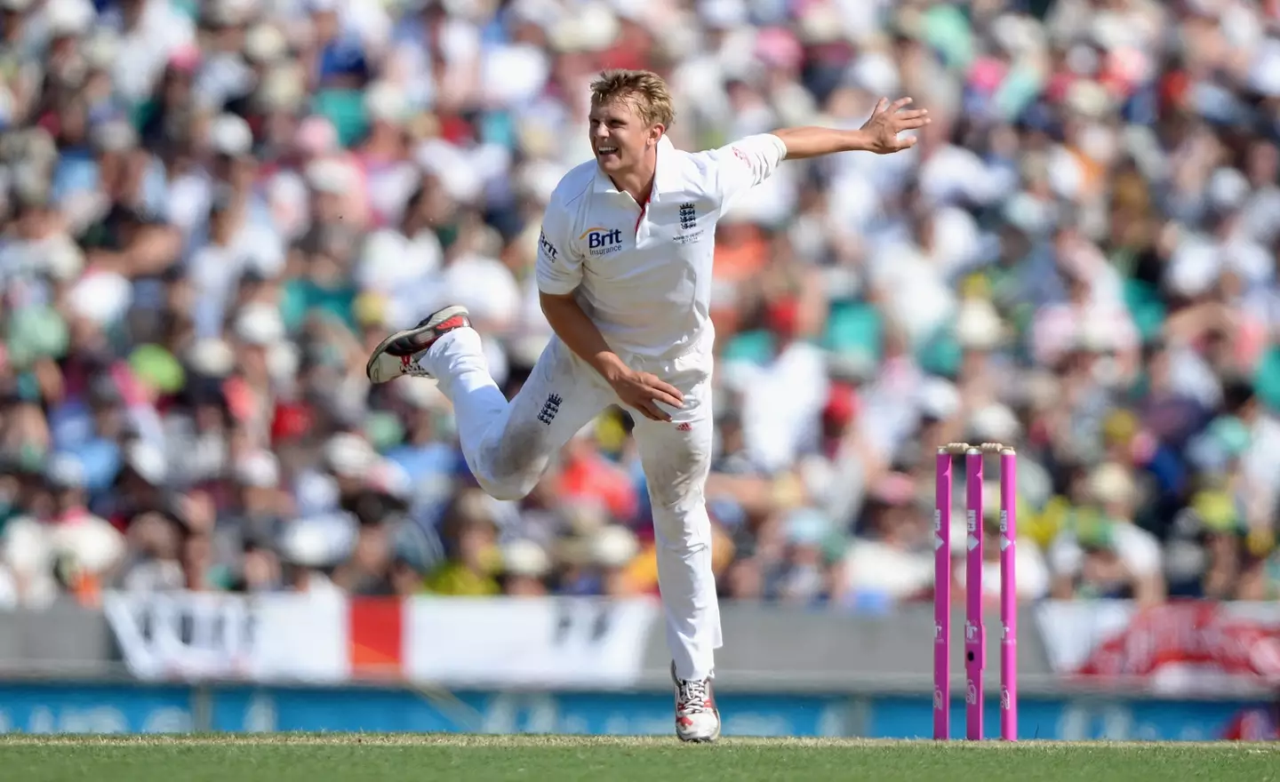 Scott Borthwick made his one England appearance in the 2013/14 Ashes series (Image: Getty)