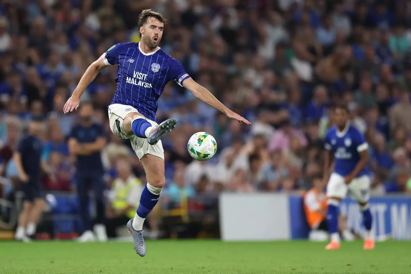 Calum Chambers has been linked with a move to Wrexham. (Image: Getty)