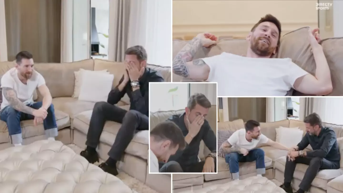 Lionel Messi was taken aback when journalist burst into tears during interview, he's so humble