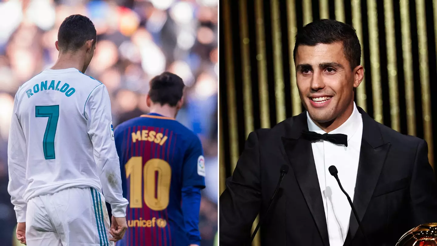 Rodri didn't hesitate when choosing between Lionel Messi and Cristiano Ronaldo in GOAT debate