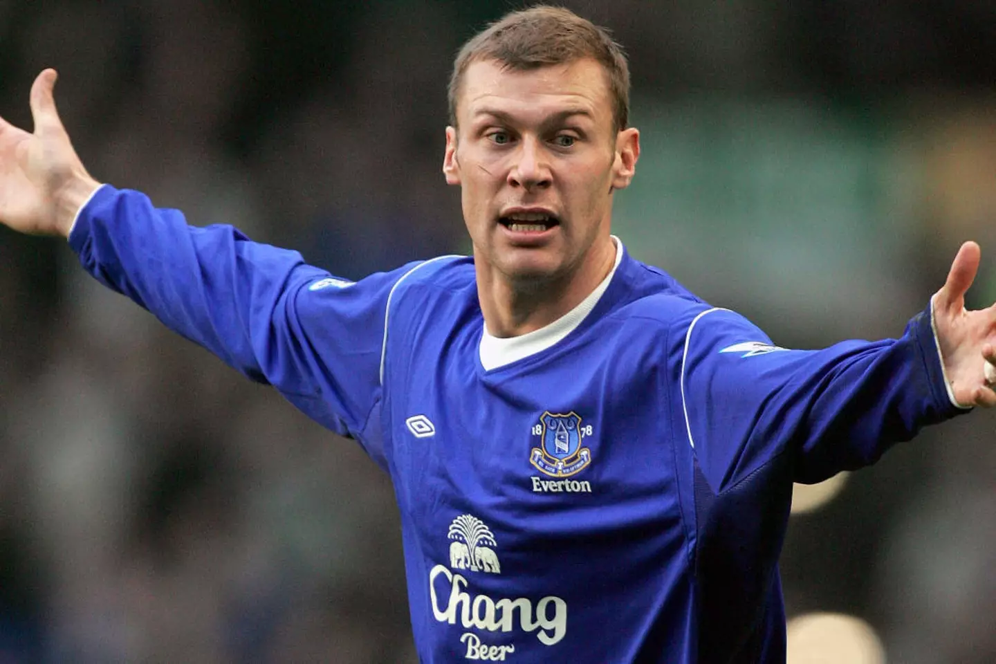 Duncan Ferguson at Everton (Credit:Getty)
