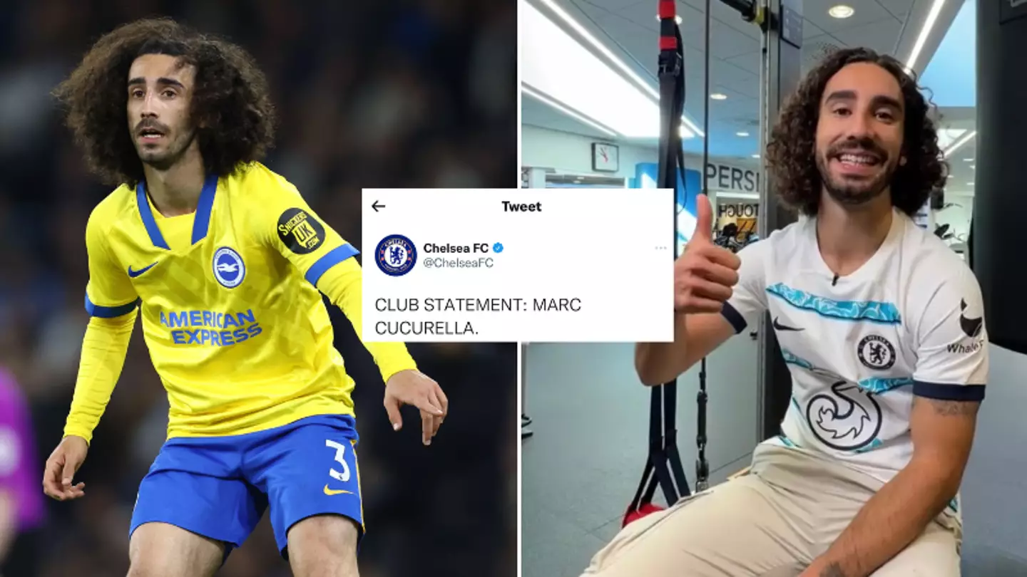 Chelsea troll Brighton with playful Marc Cucurella transfer announcement