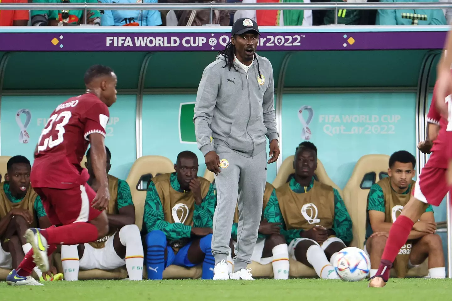 Aliou Cisse’s Senegal will face England in the last 16 of the World Cup.