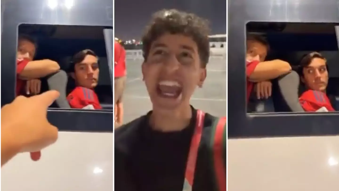 Morocco fan goes viral for trolling Spain with airport jibe after World Cup round of 16 defeat