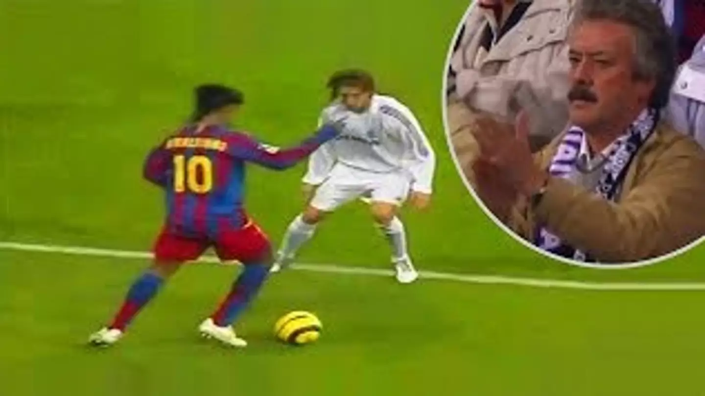 When Ronaldinho Scored A Goal So Good The Real Madrid Fans Applauded Him