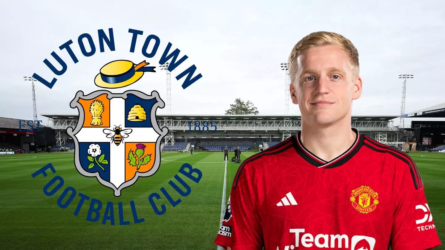 Luton are eyeing a deadline day deal to sign Donny van de Beek from Man Utd