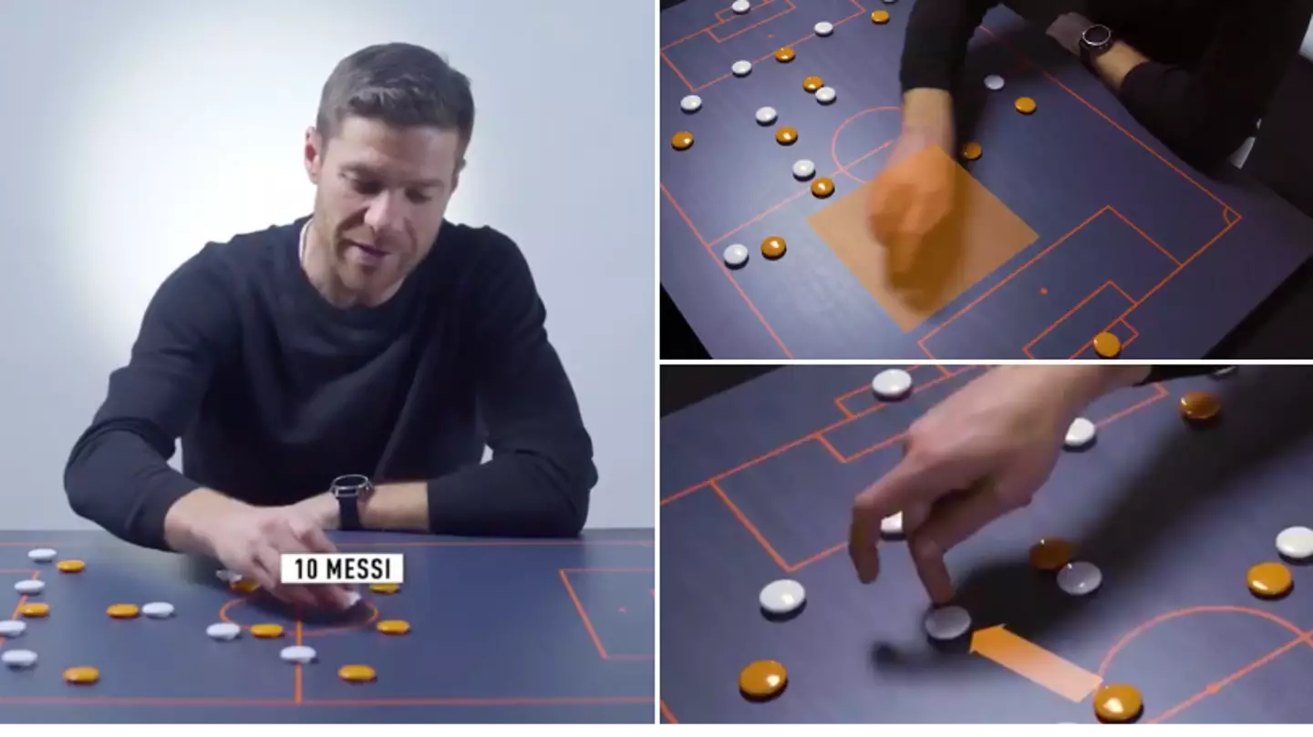Xabi Alonso breaks down how difficult it was to face Lionel Messi as a false nine