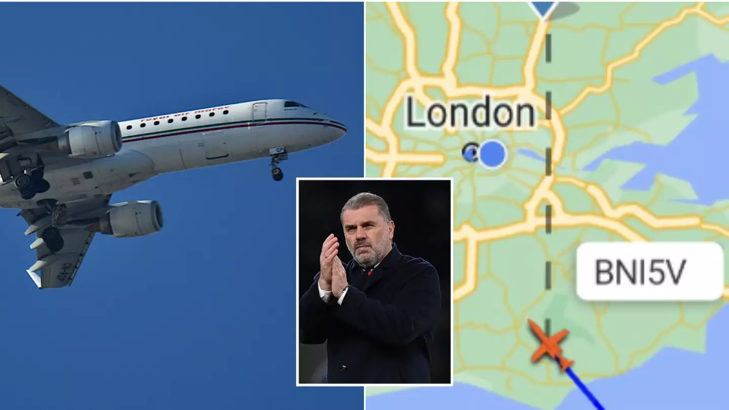 Tottenham could be about to complete massive signing as flight tracked to the UK
