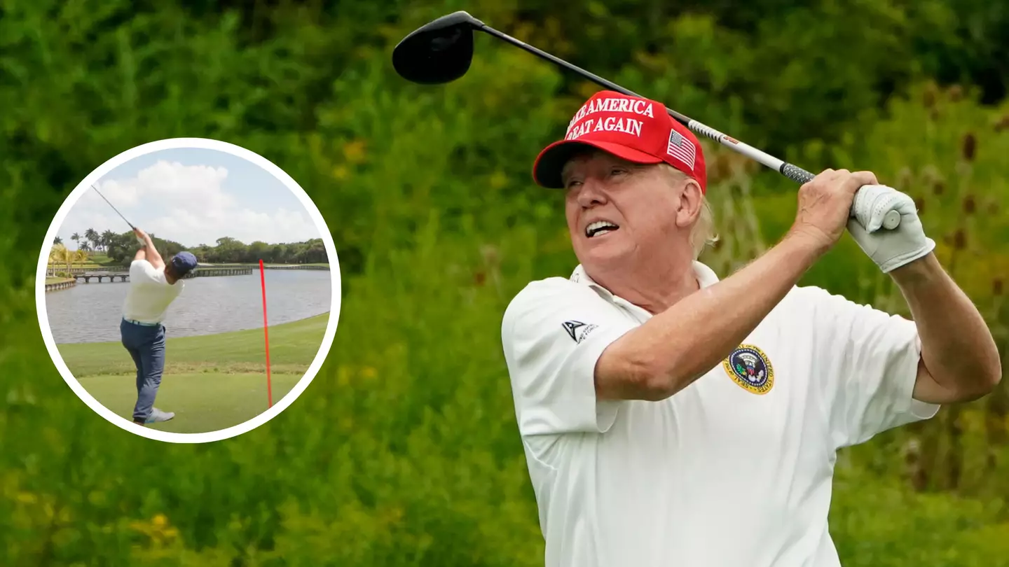 YouTuber plays on Donald Trump's 'secret golf course' that only a select few are allowed to visit and the results are fascinating