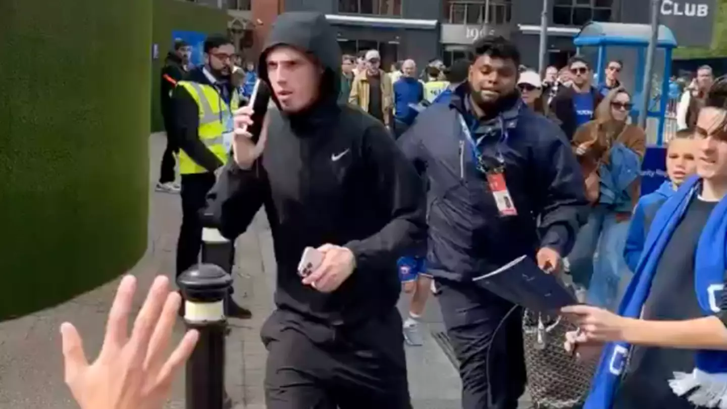 The real reason Cole Palmer was spotted running through the street after Chelsea win as footage goes instantly viral