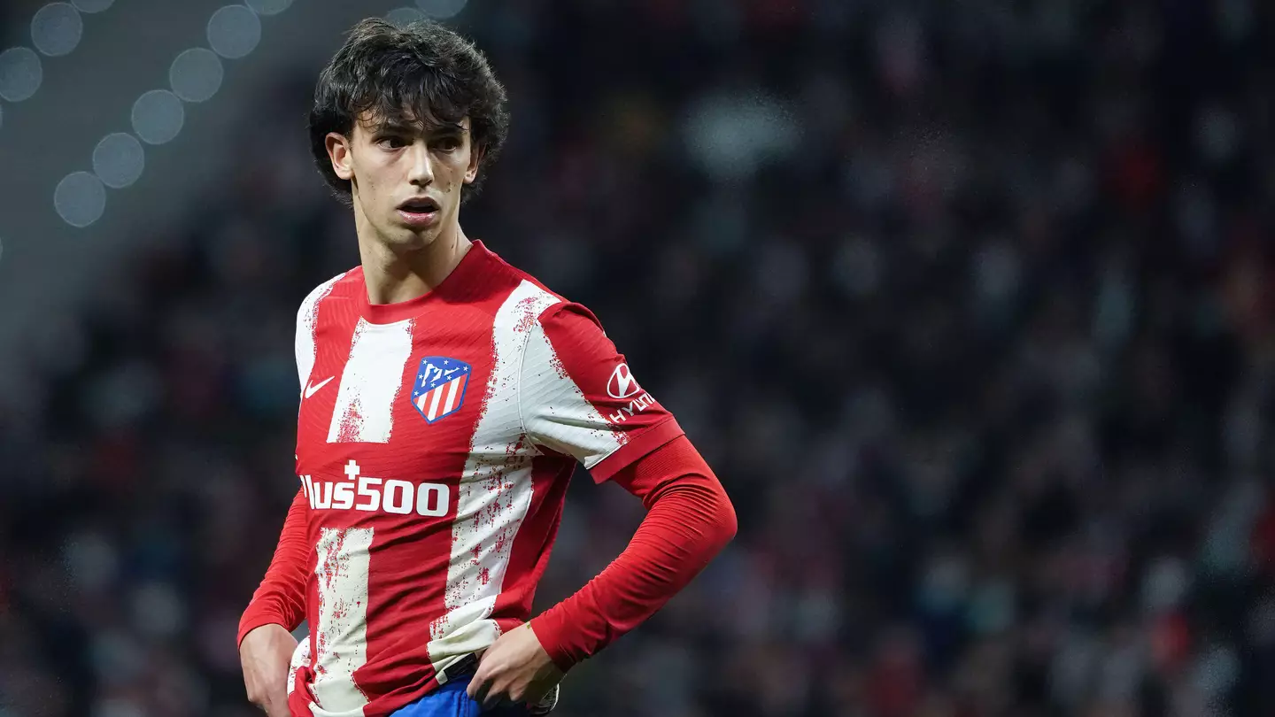 Joao Felix in action for Atletico Madrid. Sipa US / Alamy