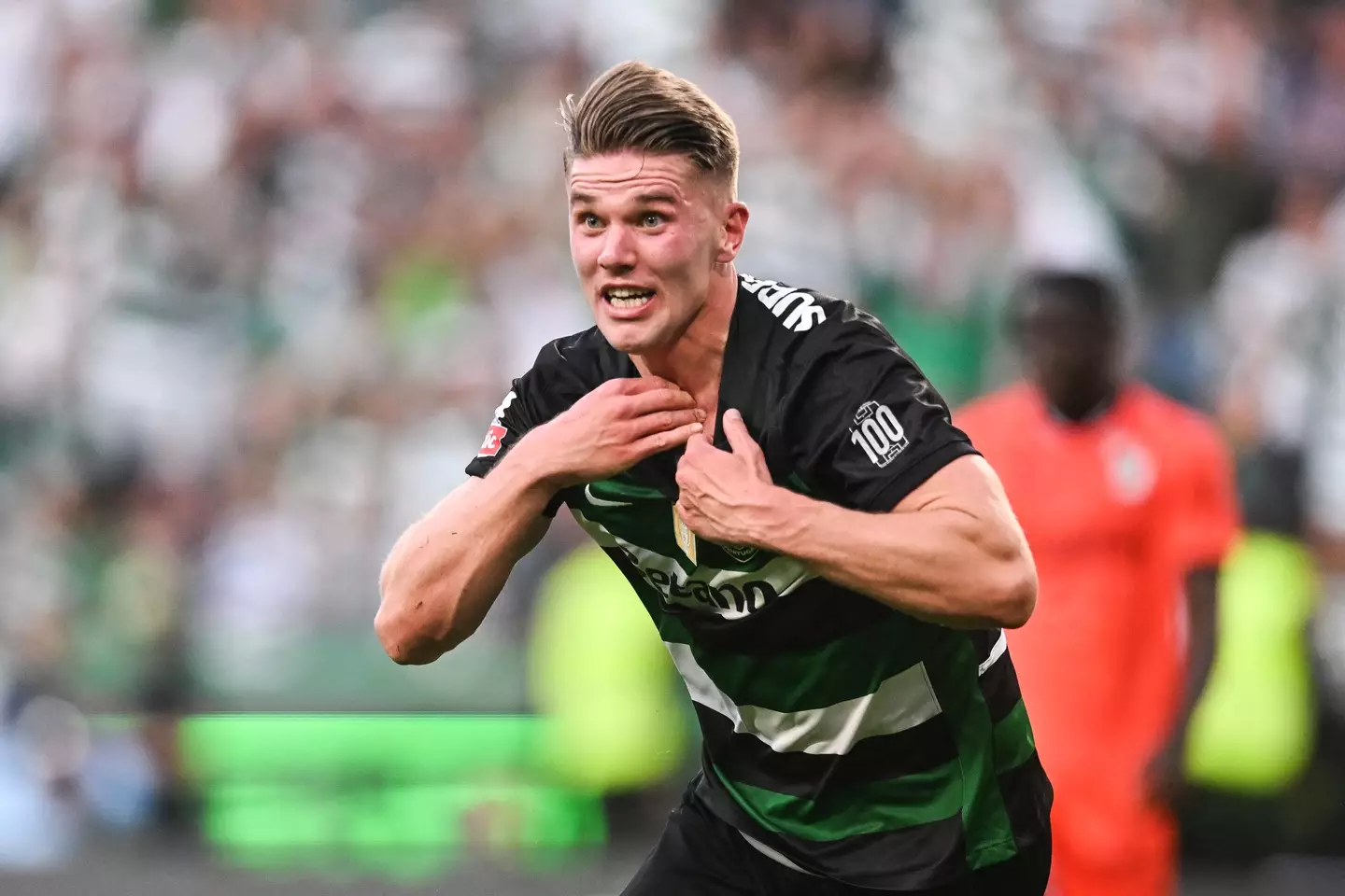 Gyokeres could be an Arsenal player this weekend. (Image: Getty)