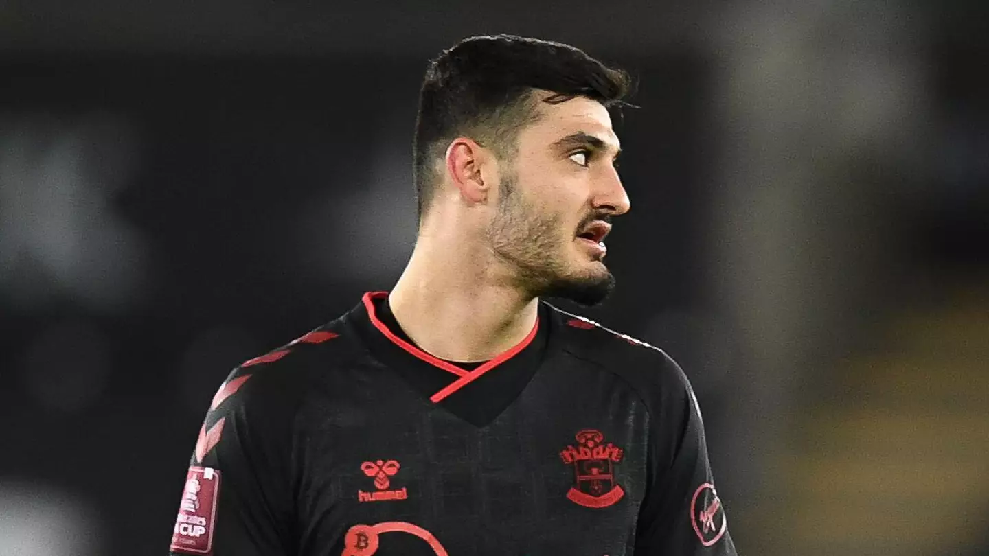 Chelsea loanee Armando Broja in action for Southampton. (Alamy)