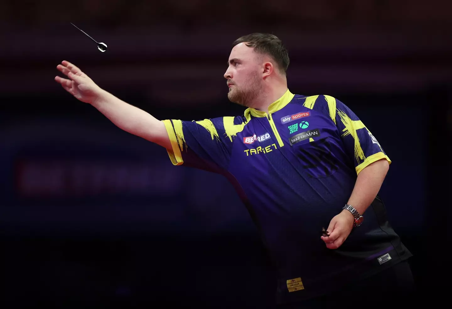 Luke Littler is in Prague for the Gambrinus Czech Darts Open. Image: Getty