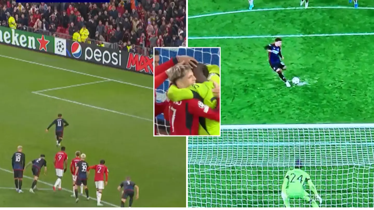 Fans argue Copenhagen penalty vs Man Utd should have been retaken as new angles emerge