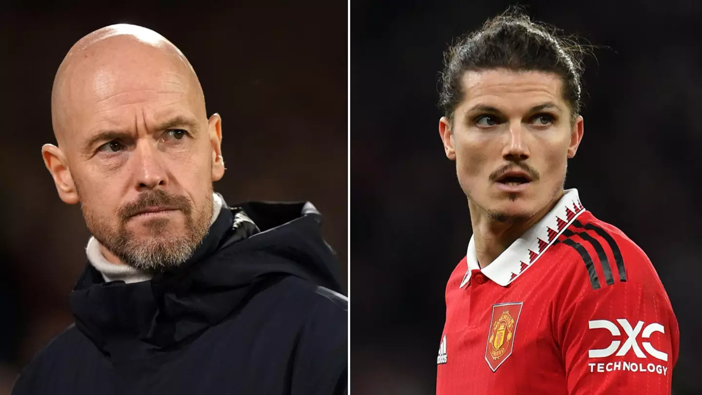 Man Utd star Marcel Sabitzer misses training with knee injury in worrying news for Erik ten Hag