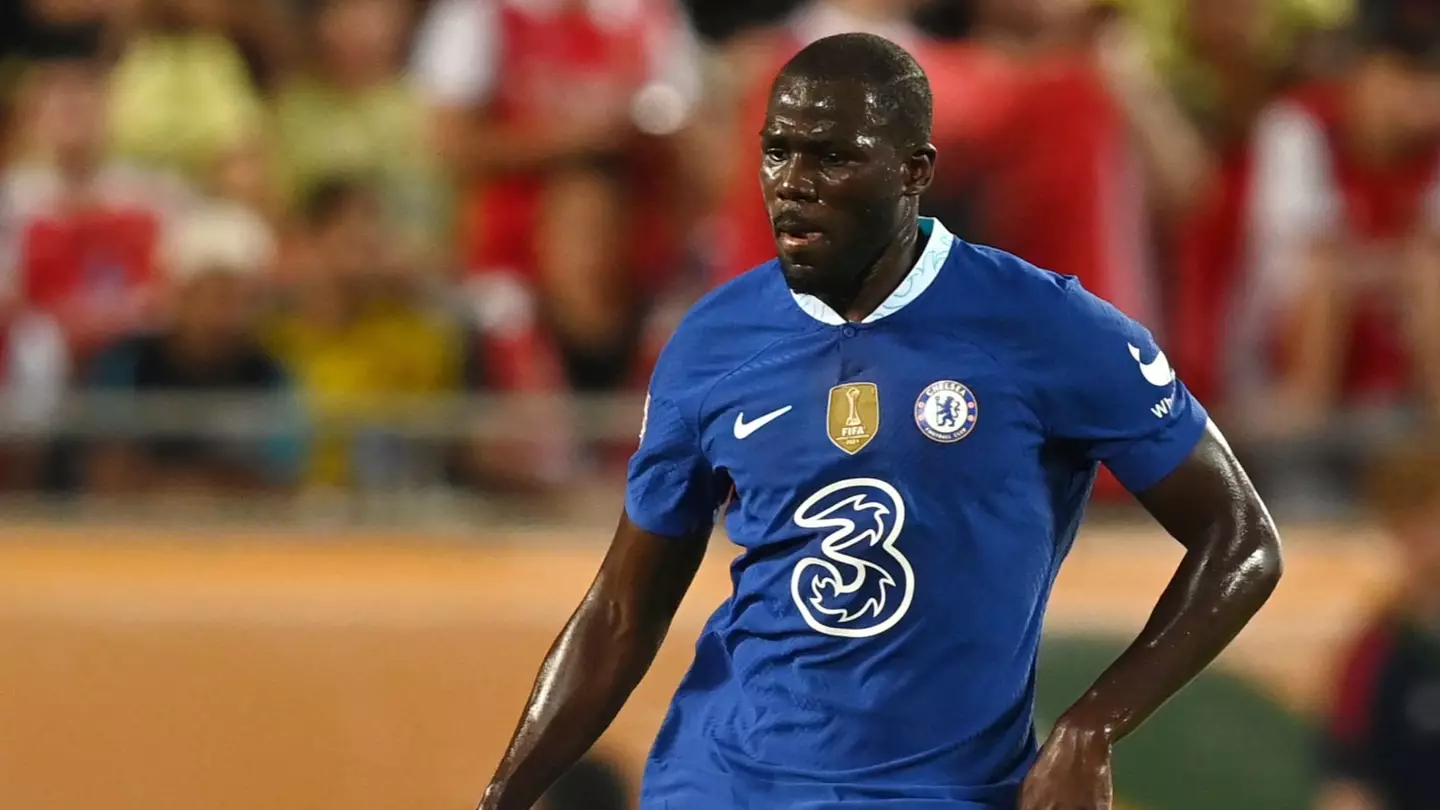 Kalidou Koulibaly played his minutes in a Chelsea shirt against the Gunners. (Chelsea FC)