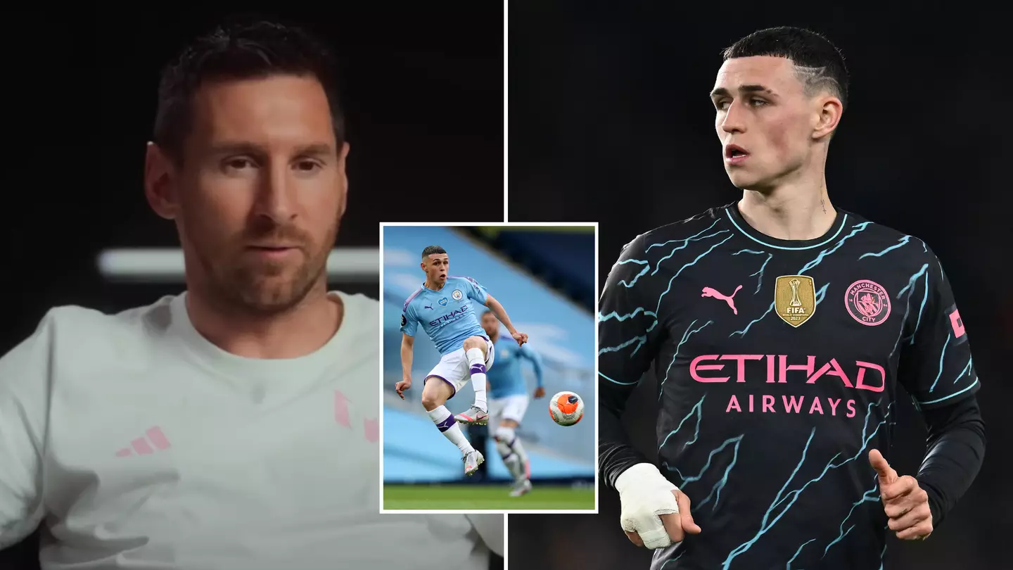 Lionel Messi's prediction about Phil Foden from four years ago resurfaces after brace against Brighton