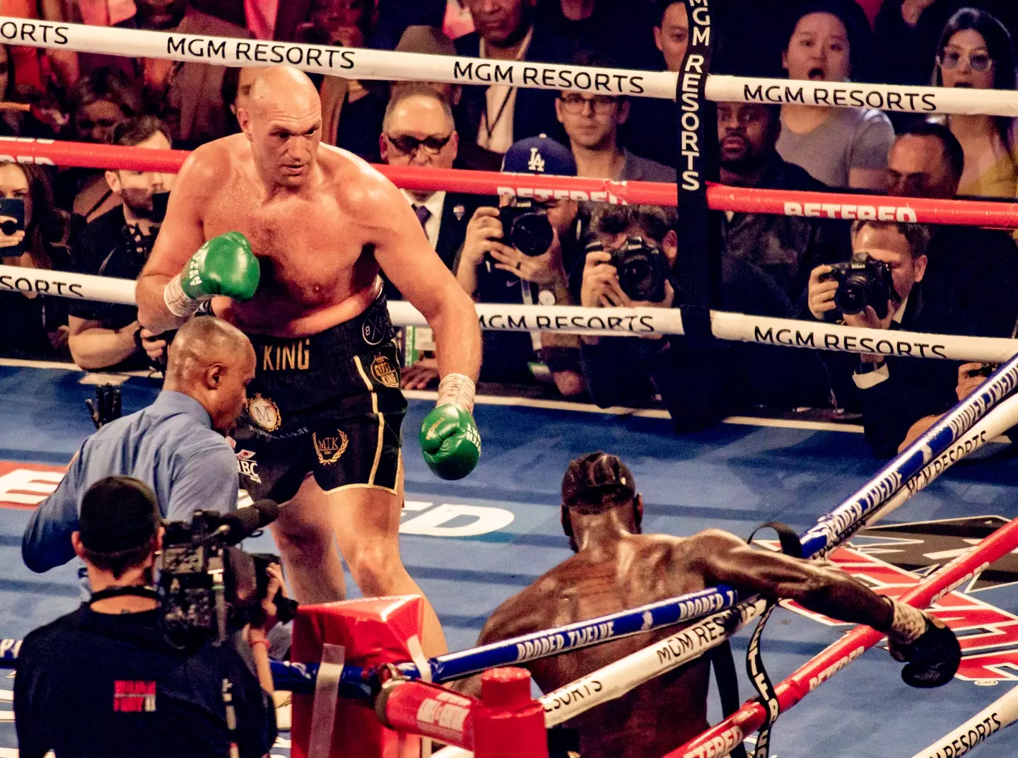 Fury stopped Wilder in their second fight. Image: PA Images