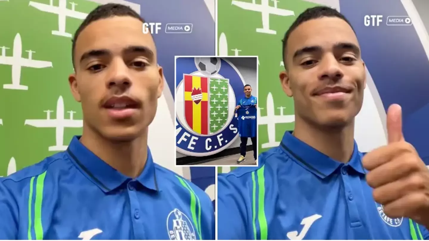 Mason Greenwood releases video message after signing for Getafe on loan