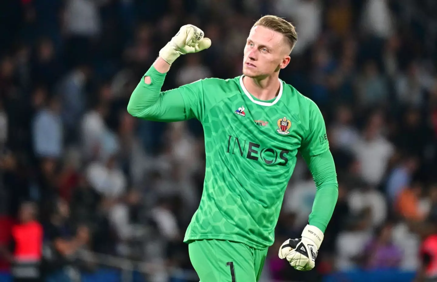 Manchester United have been linked with a move for Nice goalkeeper Marcin Bulka. (Image: Getty)