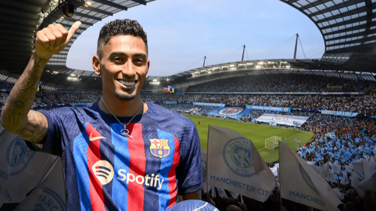 Man City plotting shock move for Raphinha if Riyad Mahrez leaves this summer