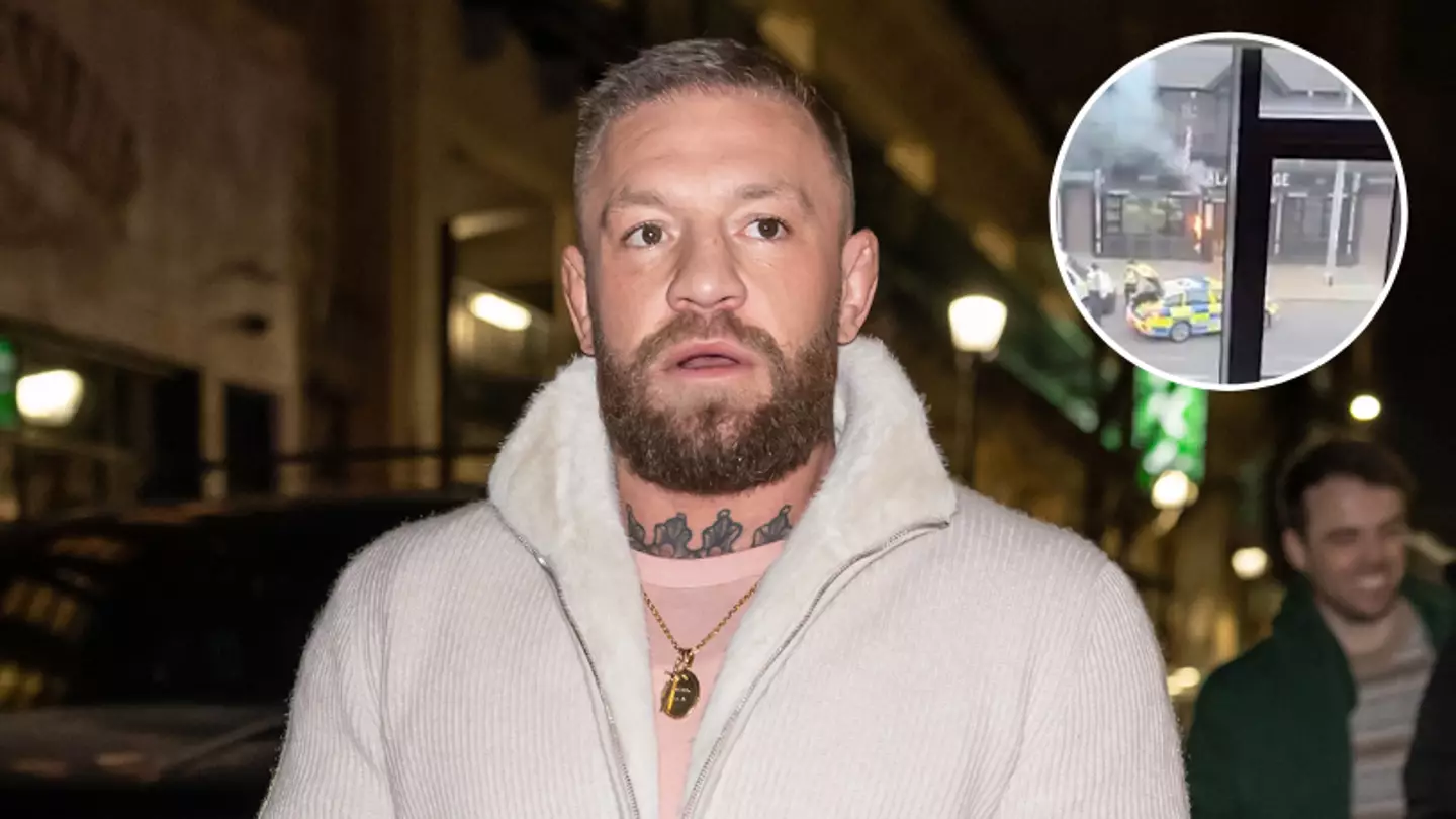 Conor McGregor's £2 million pub catches fire as emergency services rush to scene