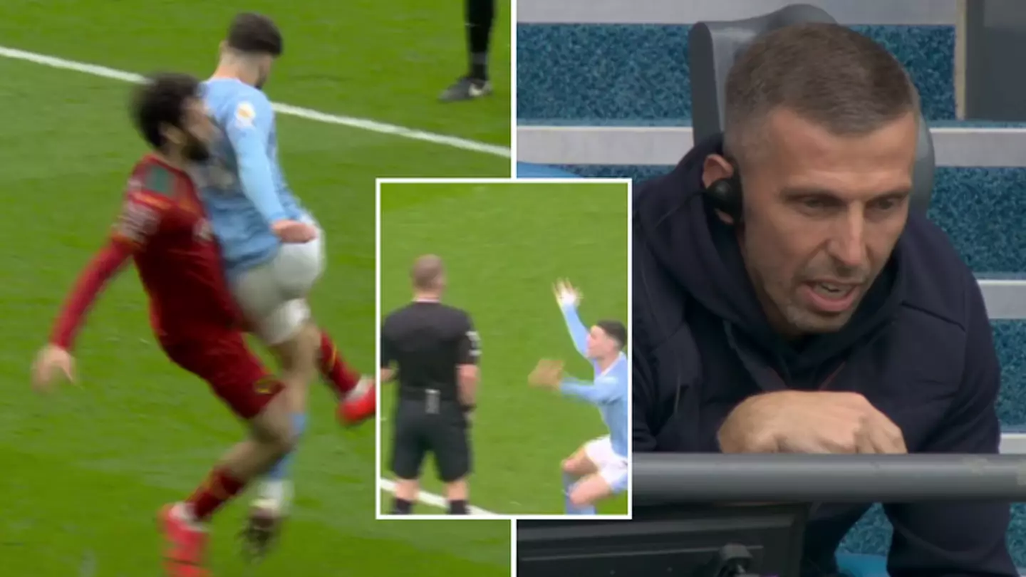 Arsenal fans furious over Man City penalty decision and Jamie Carragher agrees with them