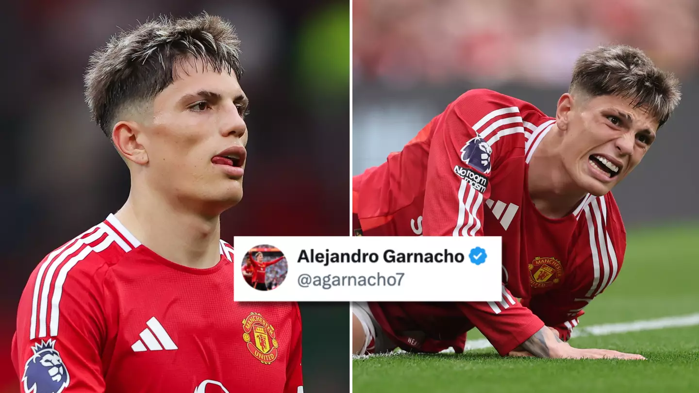 Alejandro Garnacho hits back after 'fail compilation' of himself goes viral on social media
