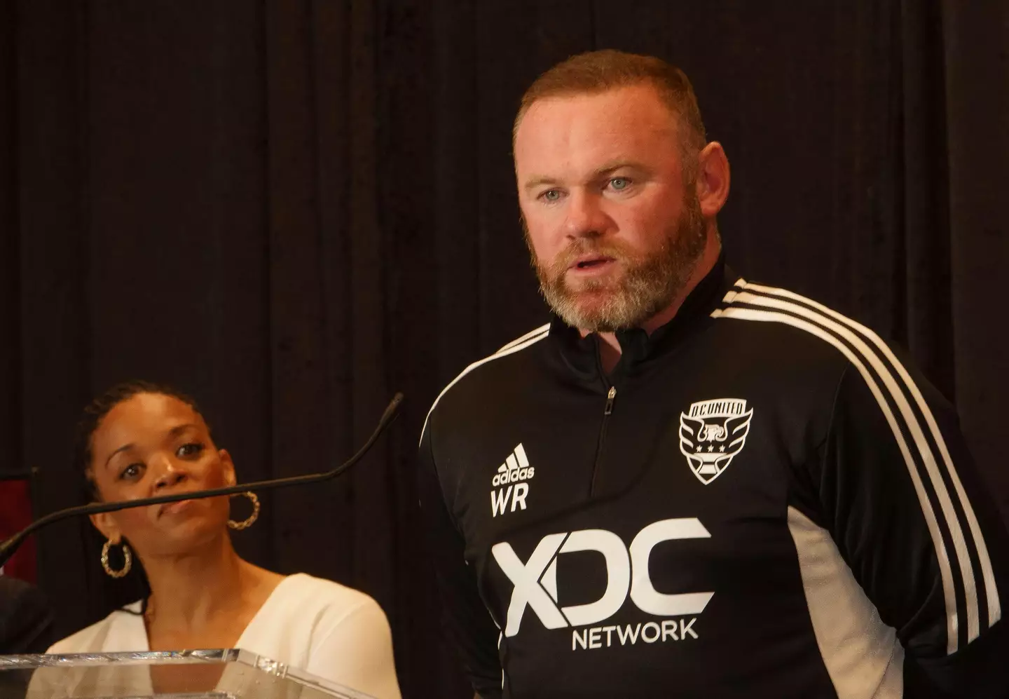 DC United coach Rooney has urged Manchester United to sign a new No 9 (Image: Alamy)