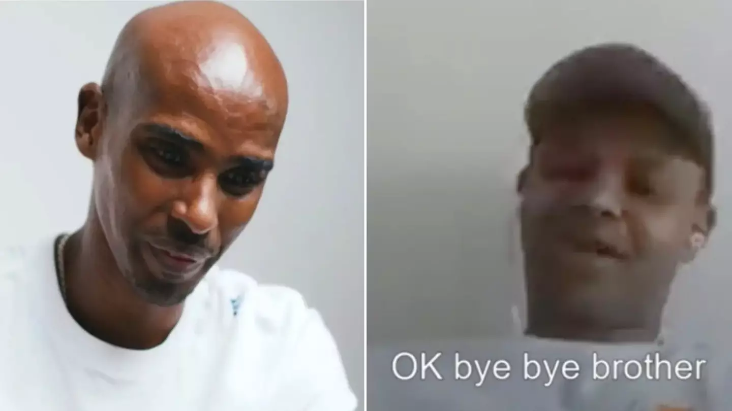 Emotional Sir Mo Farah Meets The 'Real' Mo Farah For First Very Time