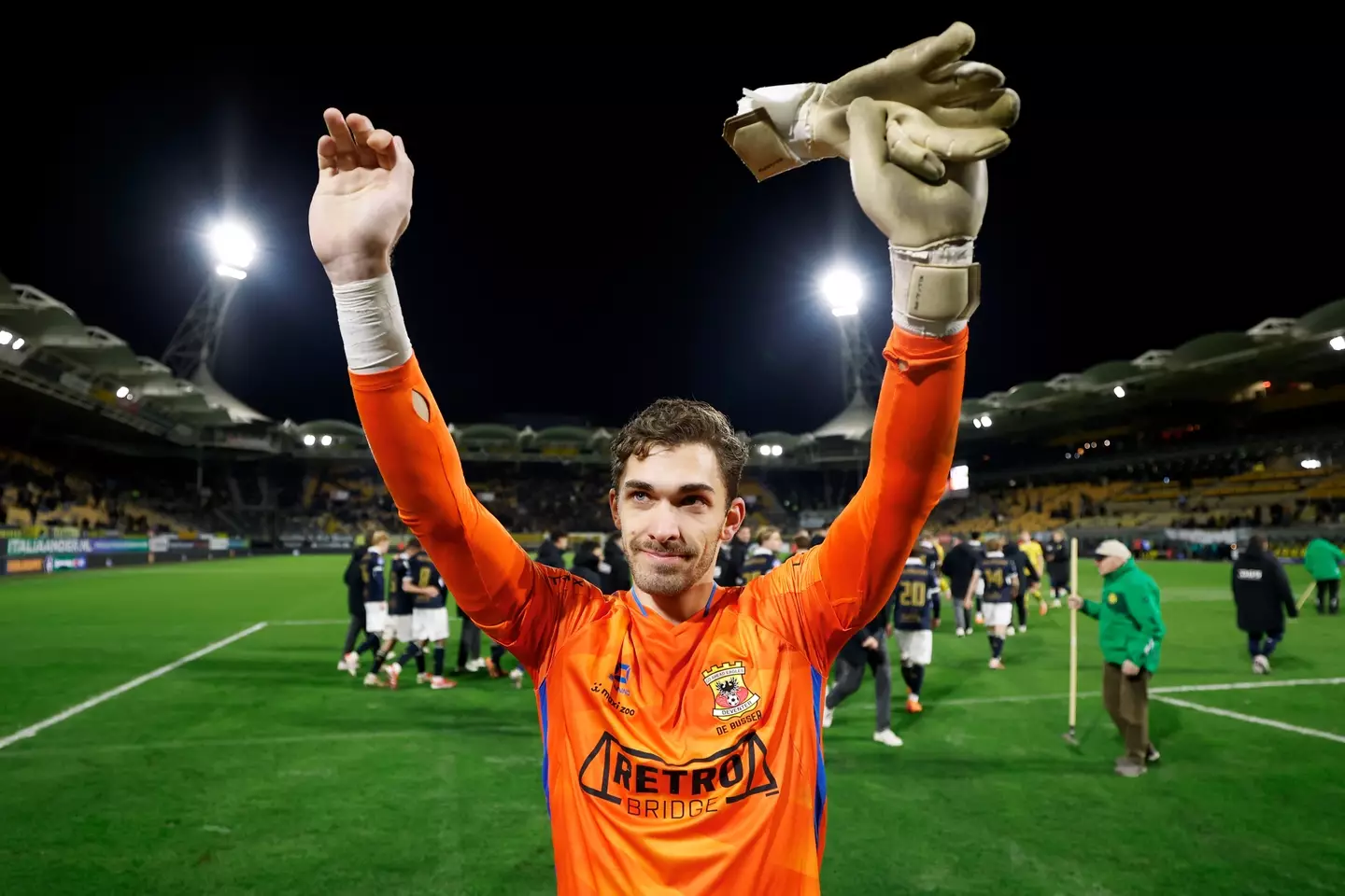 Go Ahead Eagles progressed to the next round on penalties. Image: Getty