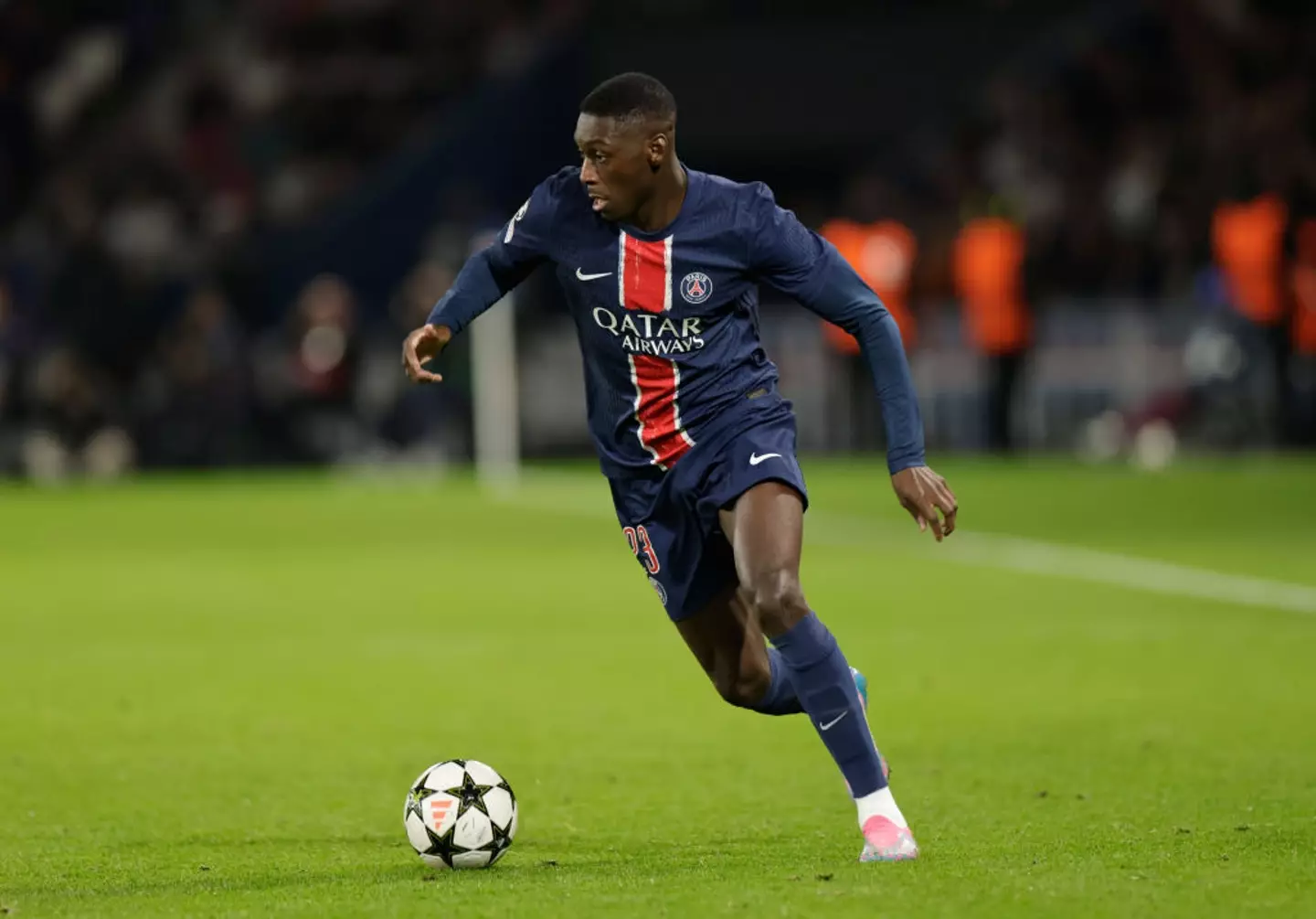 Randal Kolo Muani has been linked with a move to Man Utd (Credit:Getty)