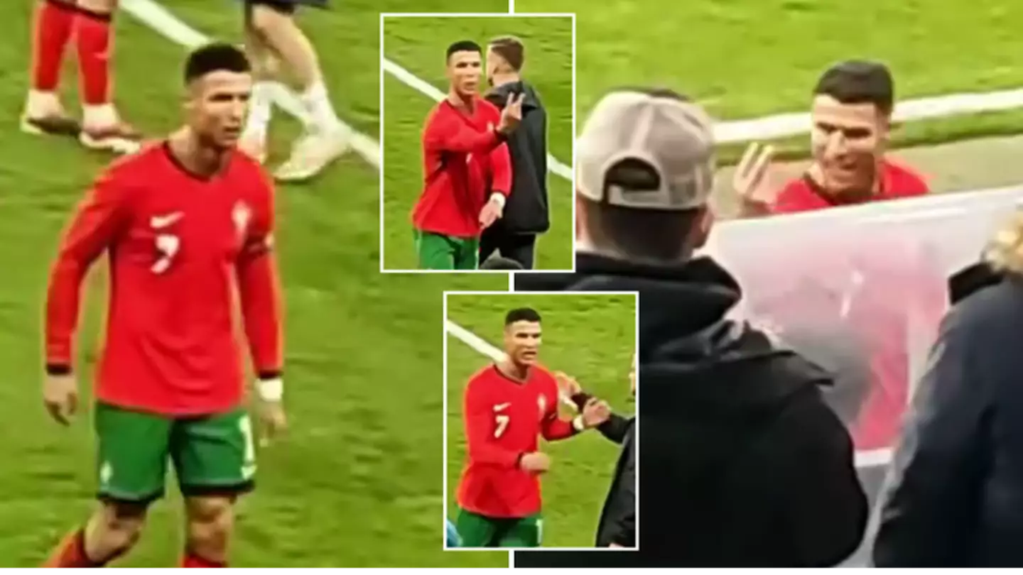 Cristiano Ronaldo full-time reaction spotted in furious response to Portugal defeat