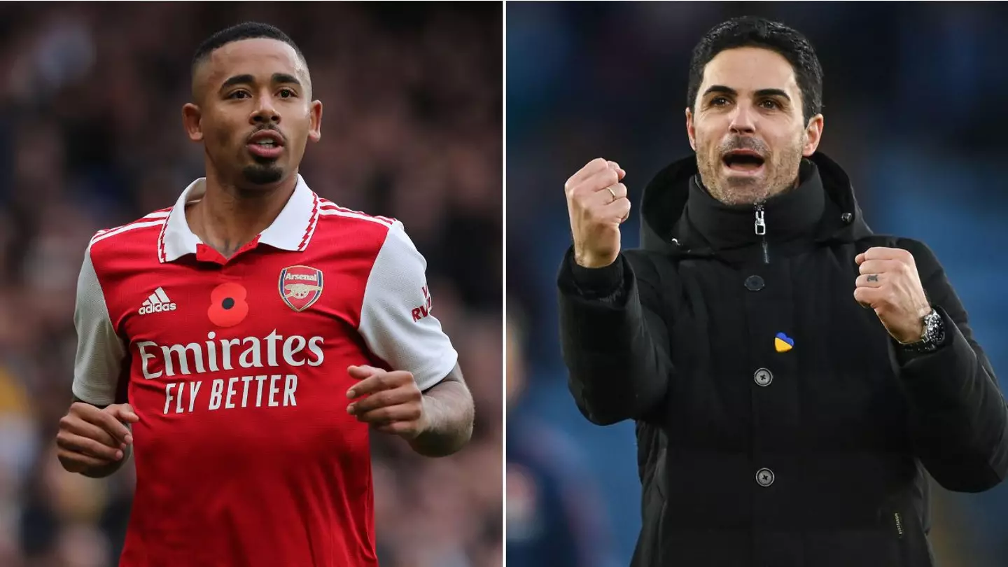 Gabriel Jesus set to hand Arsenal huge boost ahead of Sporting Lisbon clash