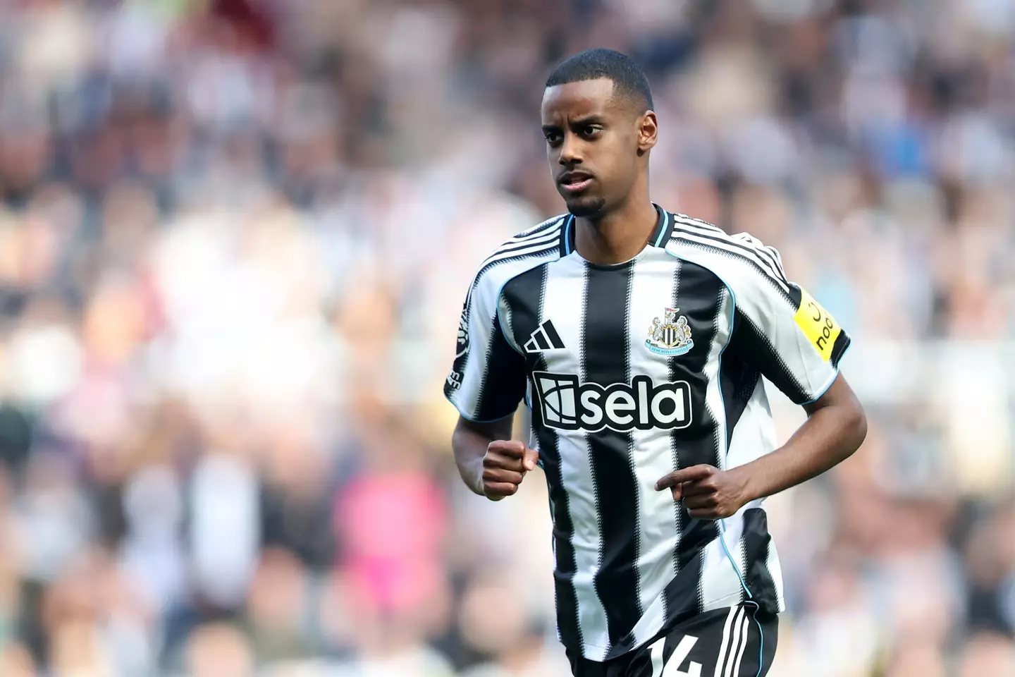 Alexander Isak is being linked with a blockbuster move to Liverpool. (Image: George Wood / Stringer via Getty)